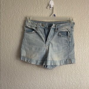 Women's Light Blue Denim Shorts